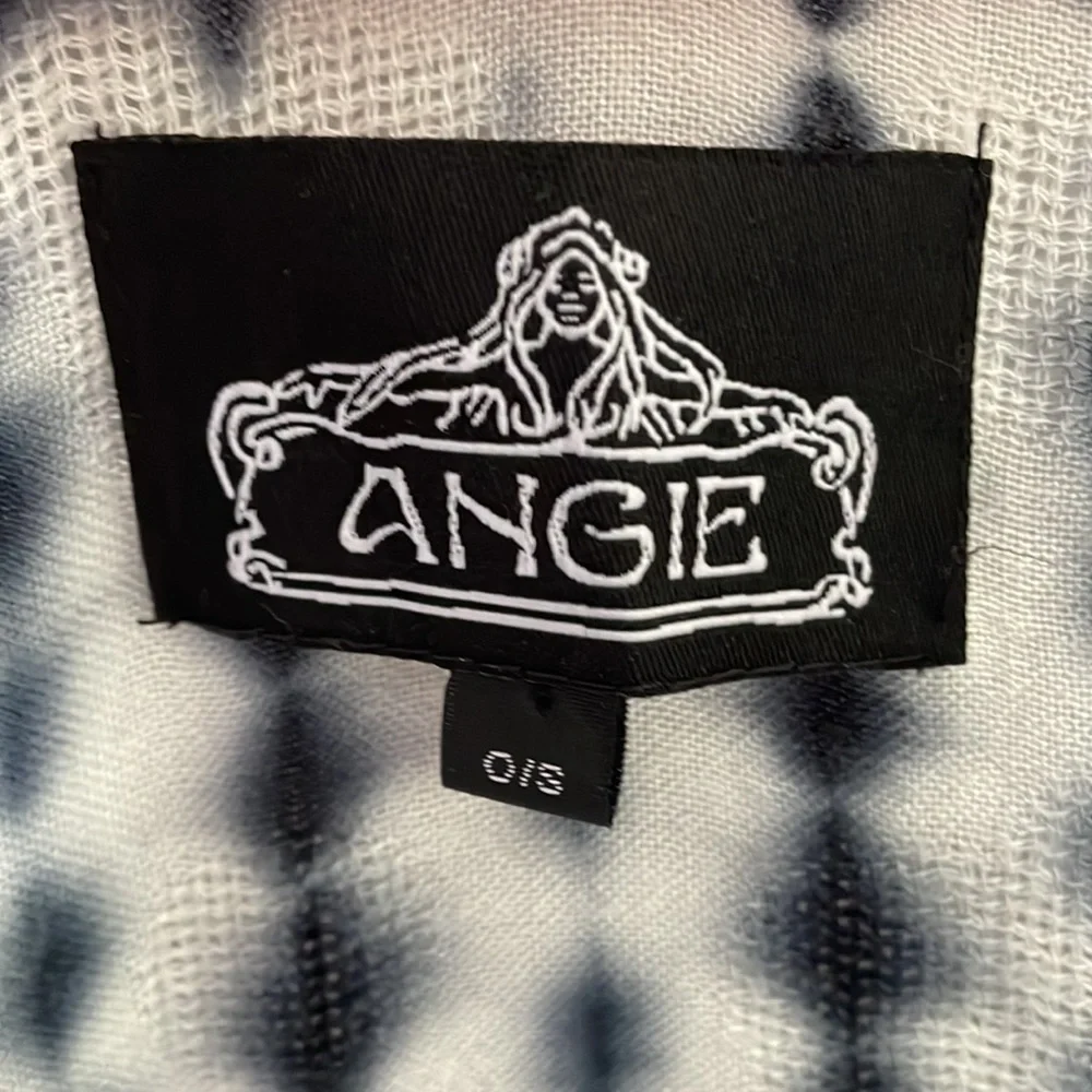 Angie Tie Dye Kimono Wrap One Size - Picture 6 of 7